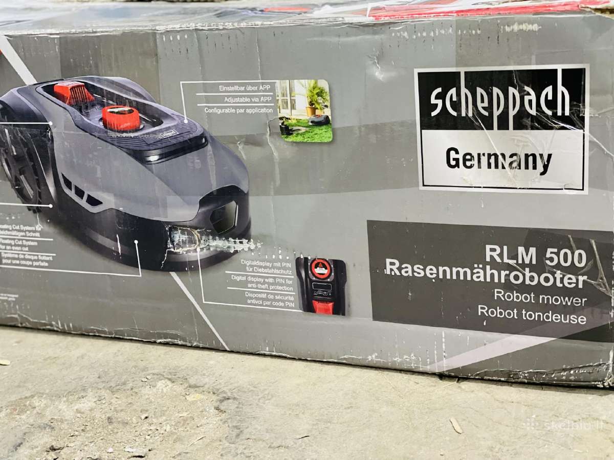 Scheppach vejos robotas Rlm500w - nuotraukos Nr. 6