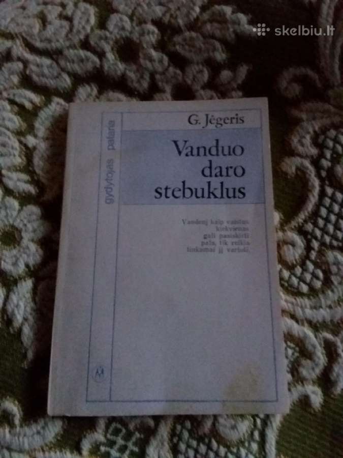 Vanduo daro stebūklus Gerhardas Jėgeris
