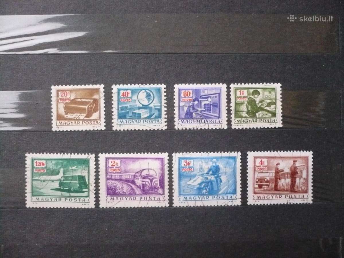 1973 m. pašto mokesčiai