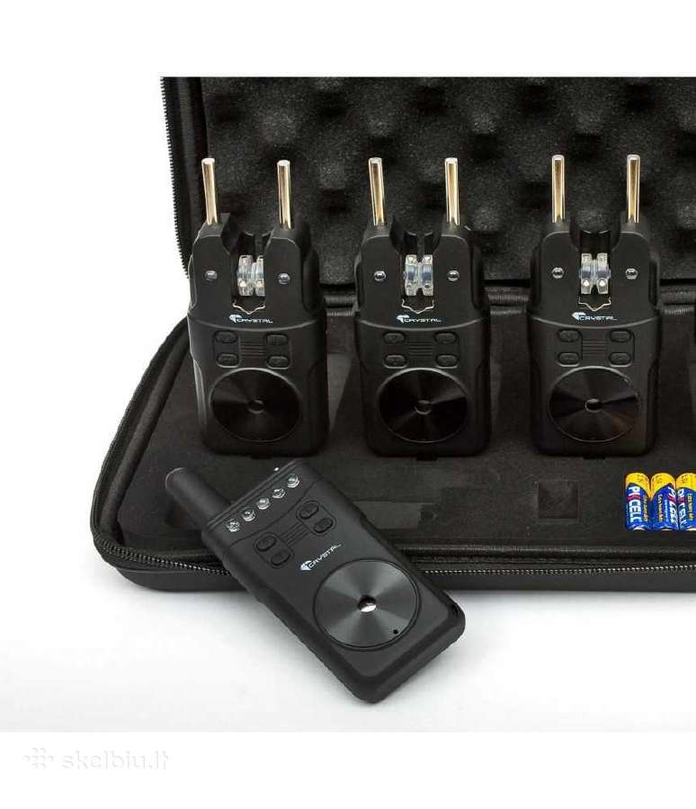 Signalizatorių Komplektas 3+1 Crystal Rf698