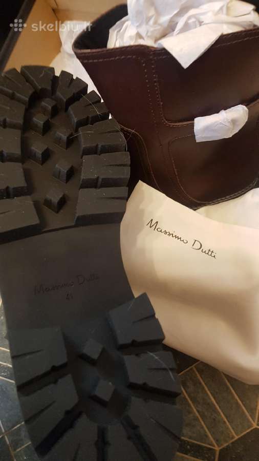 Massimo Dutti odiniai batai - nuotraukos Nr. 4