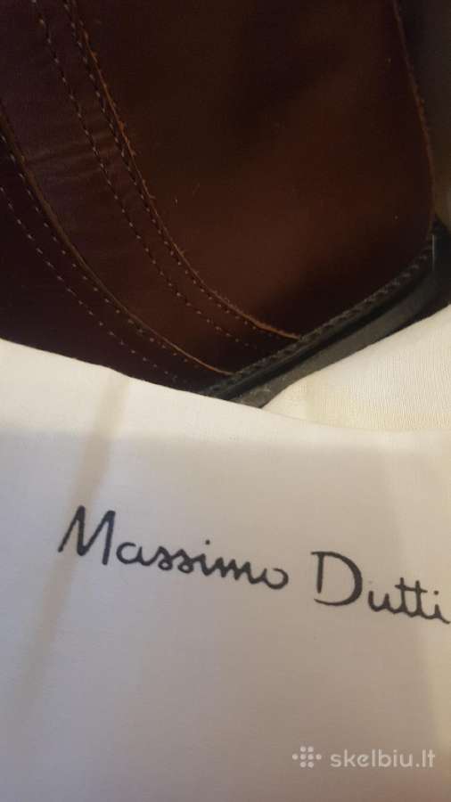 Massimo Dutti odiniai batai - nuotraukos Nr. 8