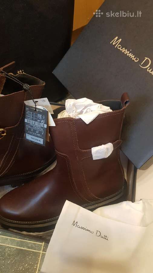 Massimo Dutti odiniai batai - nuotraukos Nr. 6