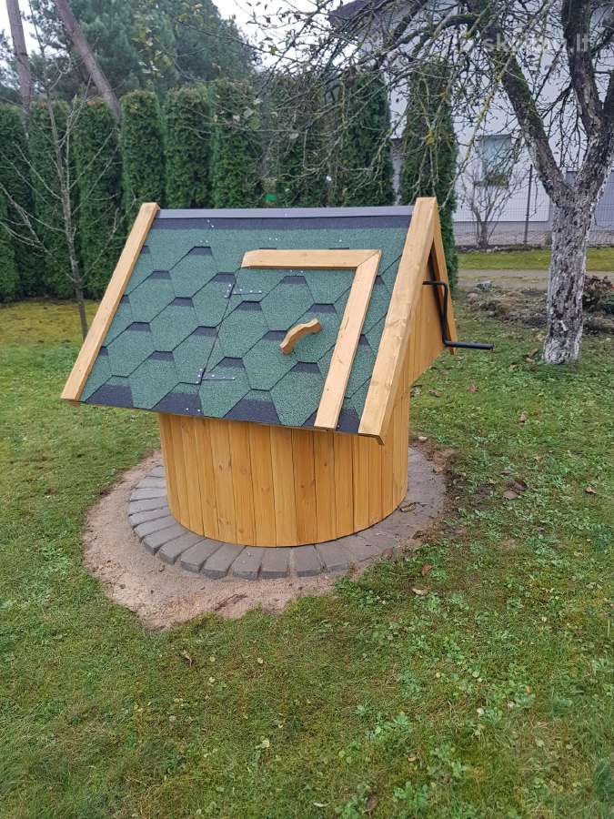 Šulinio apdaila, šulinio stogeliai - nuotraukos Nr. 22