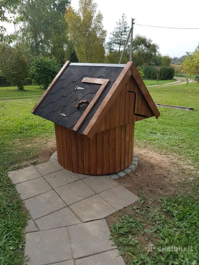 Šulinio apdaila, šulinio stogeliai - nuotraukos Nr. 9
