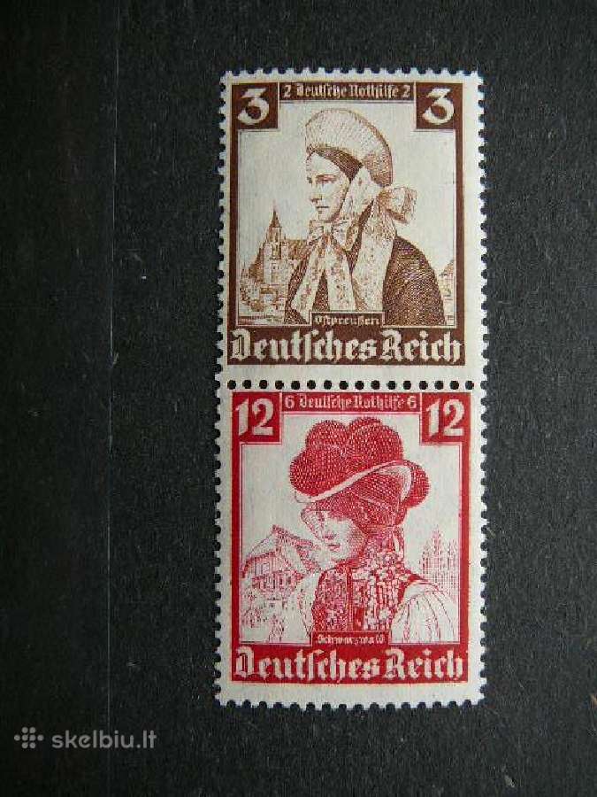 Nacionaliniai kostiumai Vokietija 1935 vkts237sp