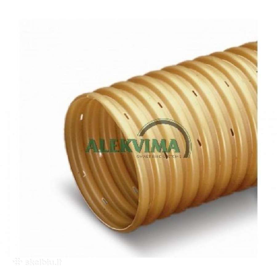 Drenažo vamzdis su geotekstilės ar kokosu filtru - nuotraukos Nr. 5