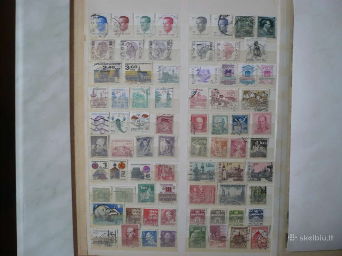 Albumas su pašto ženklais 1550 vnt - nuotraukos Nr. 2
