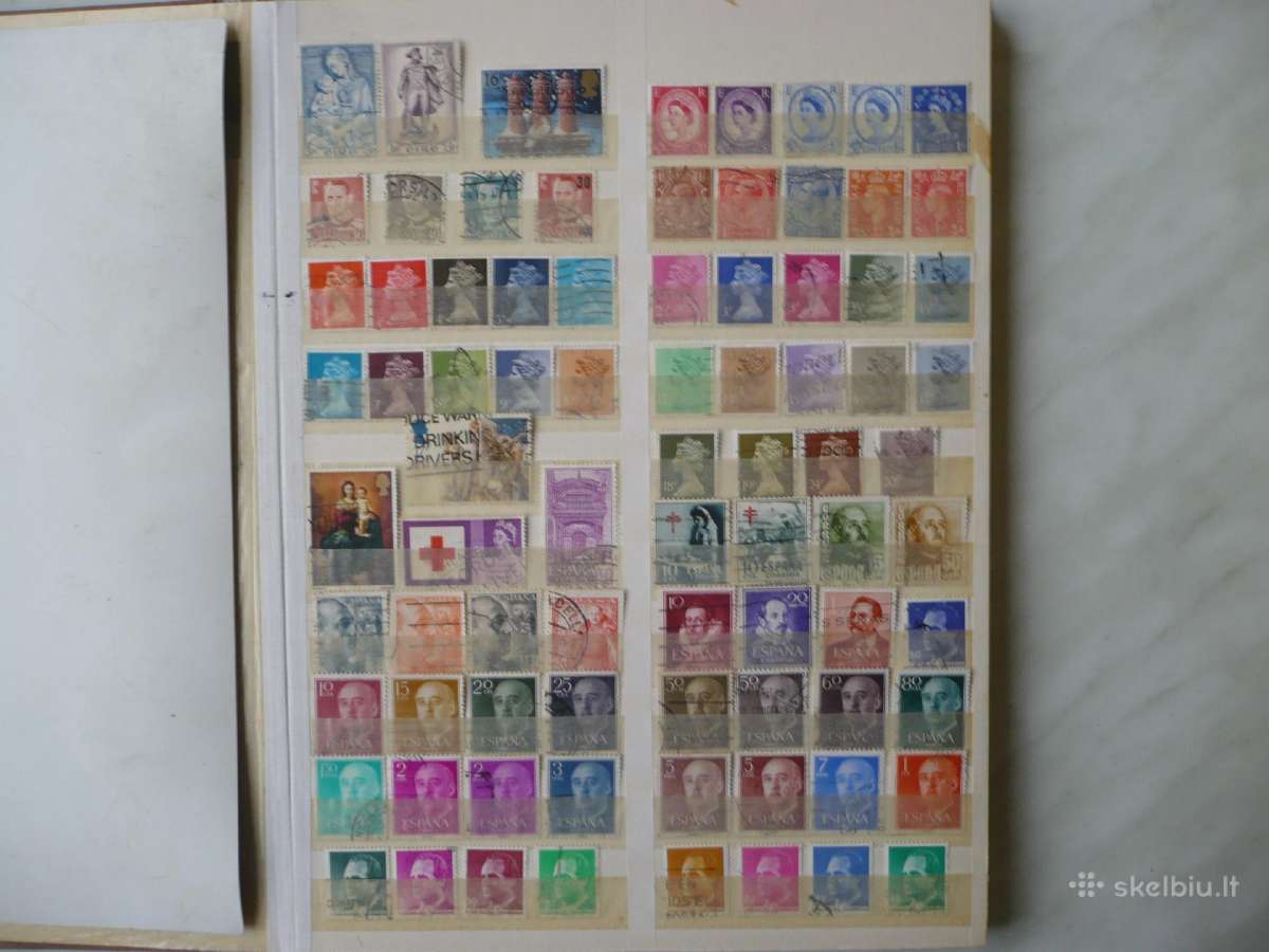 Albumas su pašto ženklais 1550 vnt - nuotraukos Nr. 5