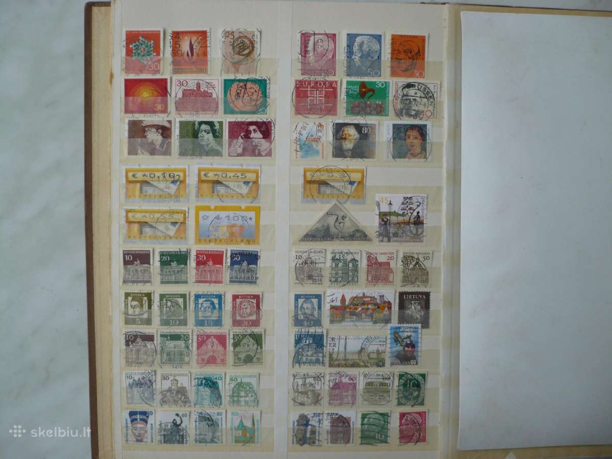 Albumas su pašto ženklais 1550 vnt - nuotraukos Nr. 8