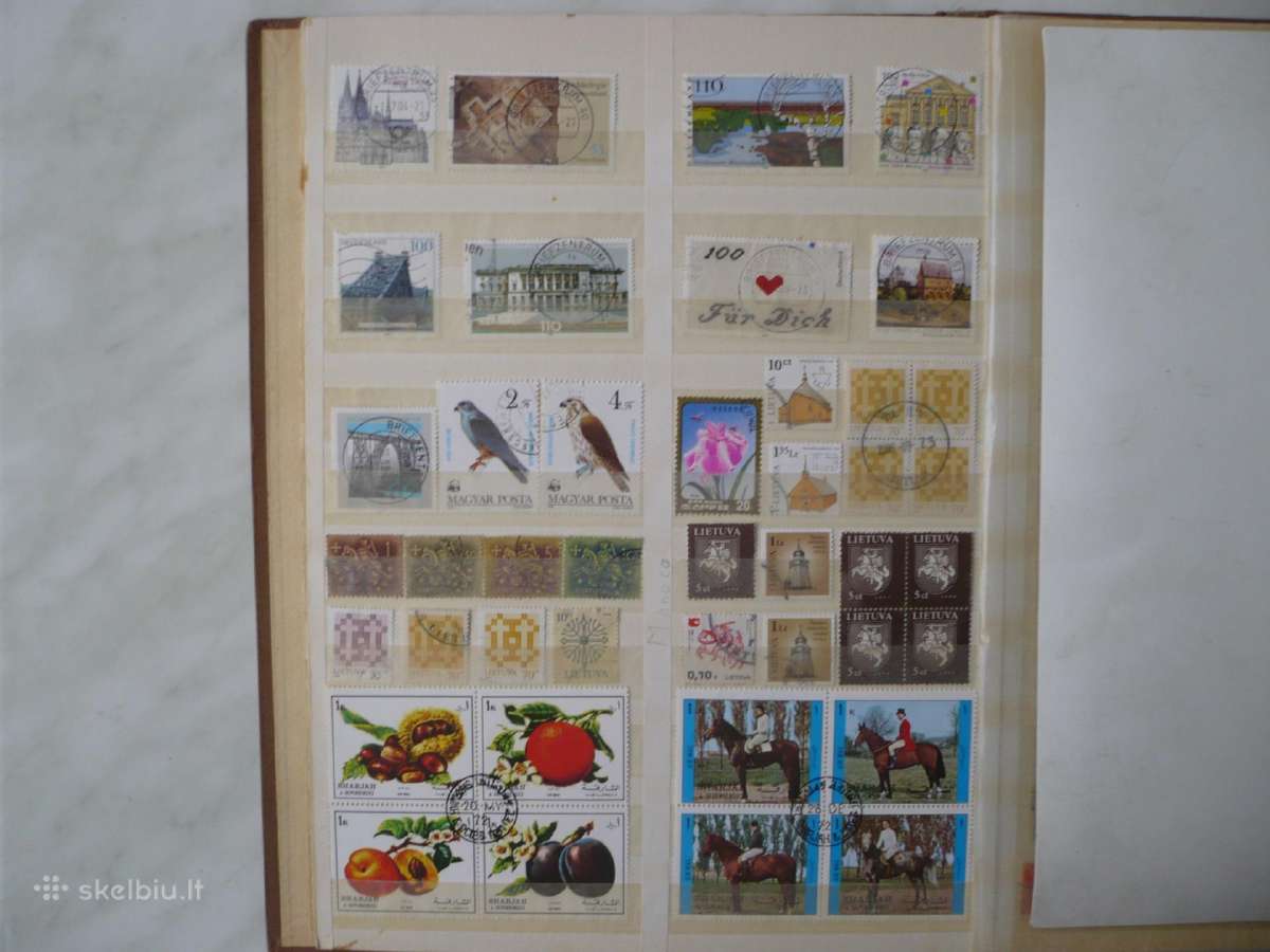 Albumas su pašto ženklais 1550 vnt - nuotraukos Nr. 10