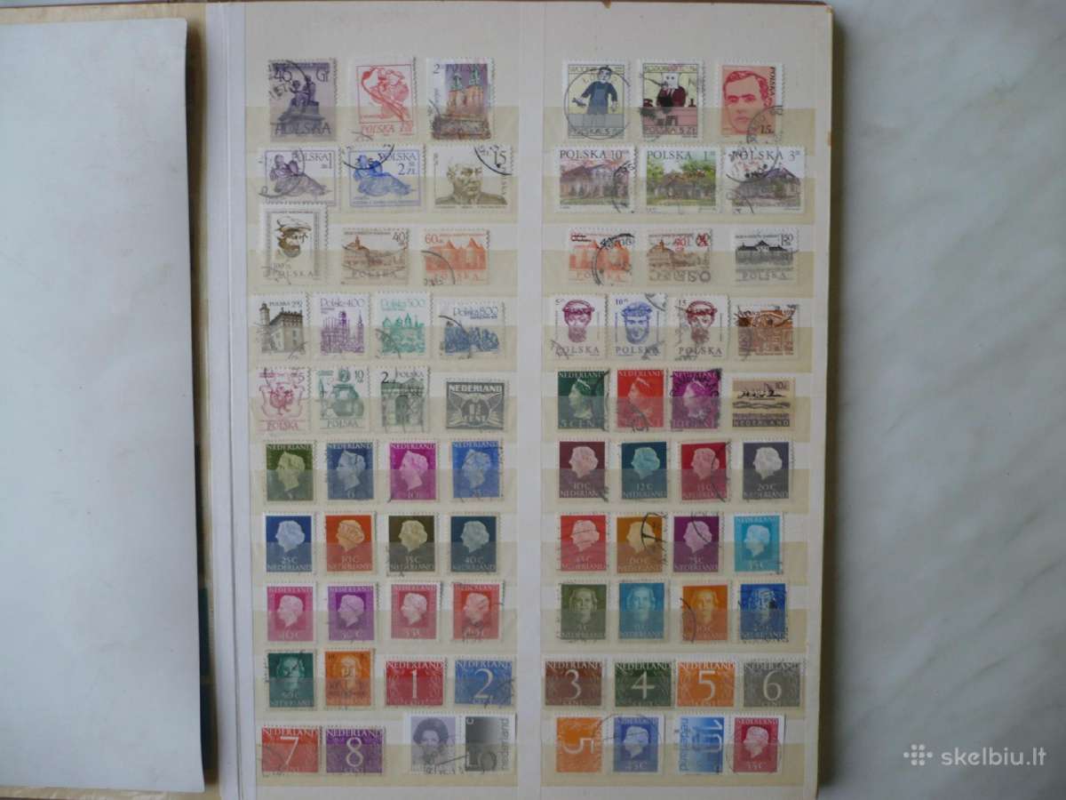 Albumas su pašto ženklais 1550 vnt - nuotraukos Nr. 11