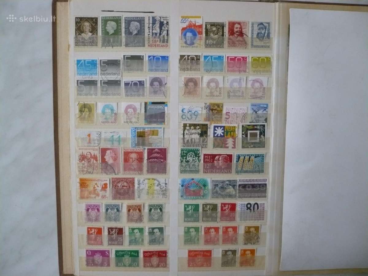 Albumas su pašto ženklais 1550 vnt - nuotraukos Nr. 12