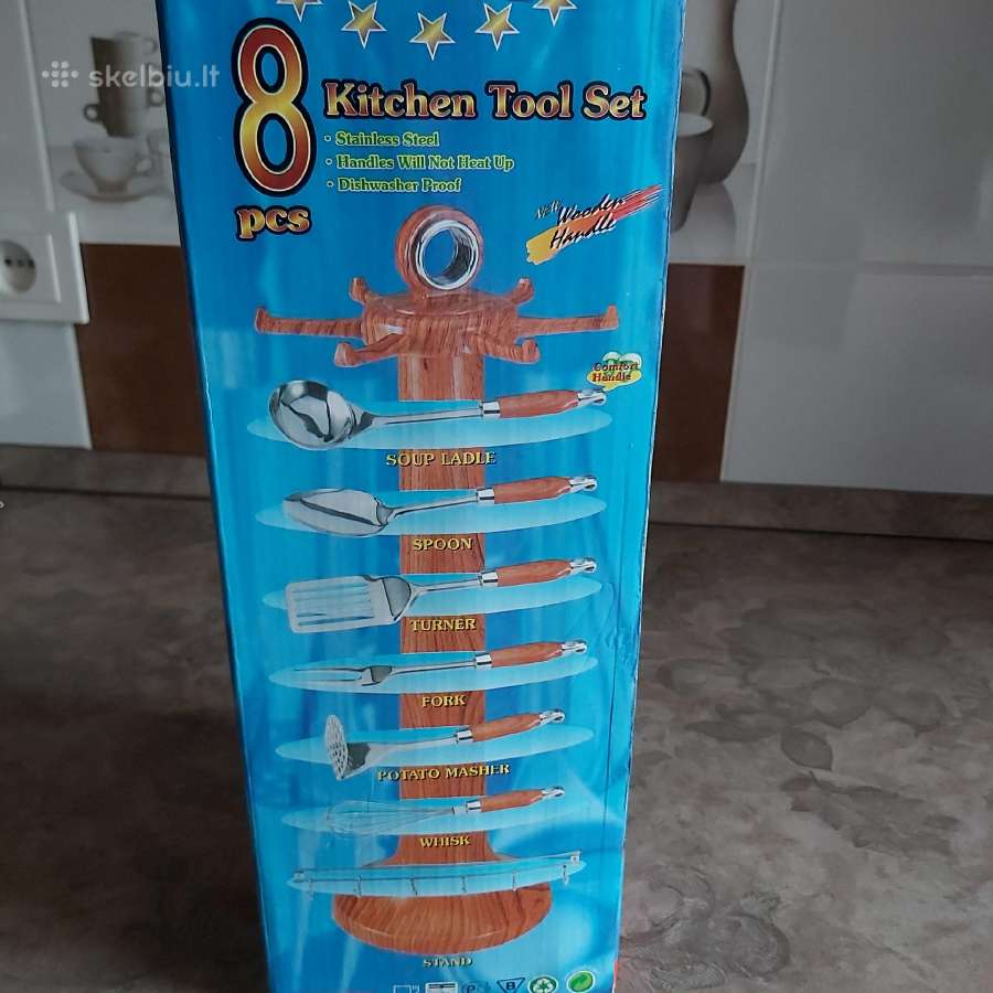 Bergner virtuvės įrankių rinkinys - nuotraukos Nr. 2