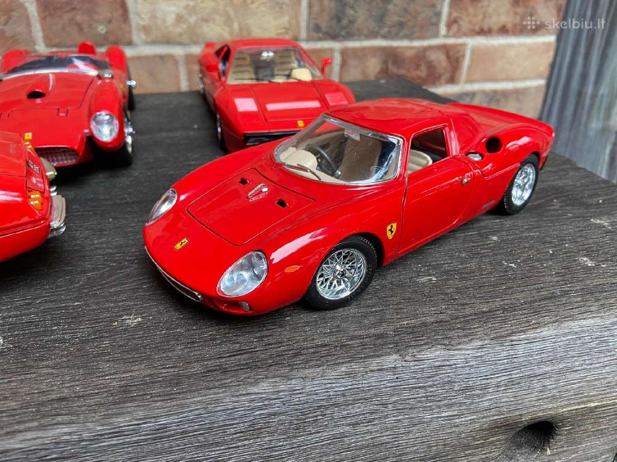 1:18 kolekcija ferrari atsidaro dalys metaliniai - nuotraukos Nr. 2