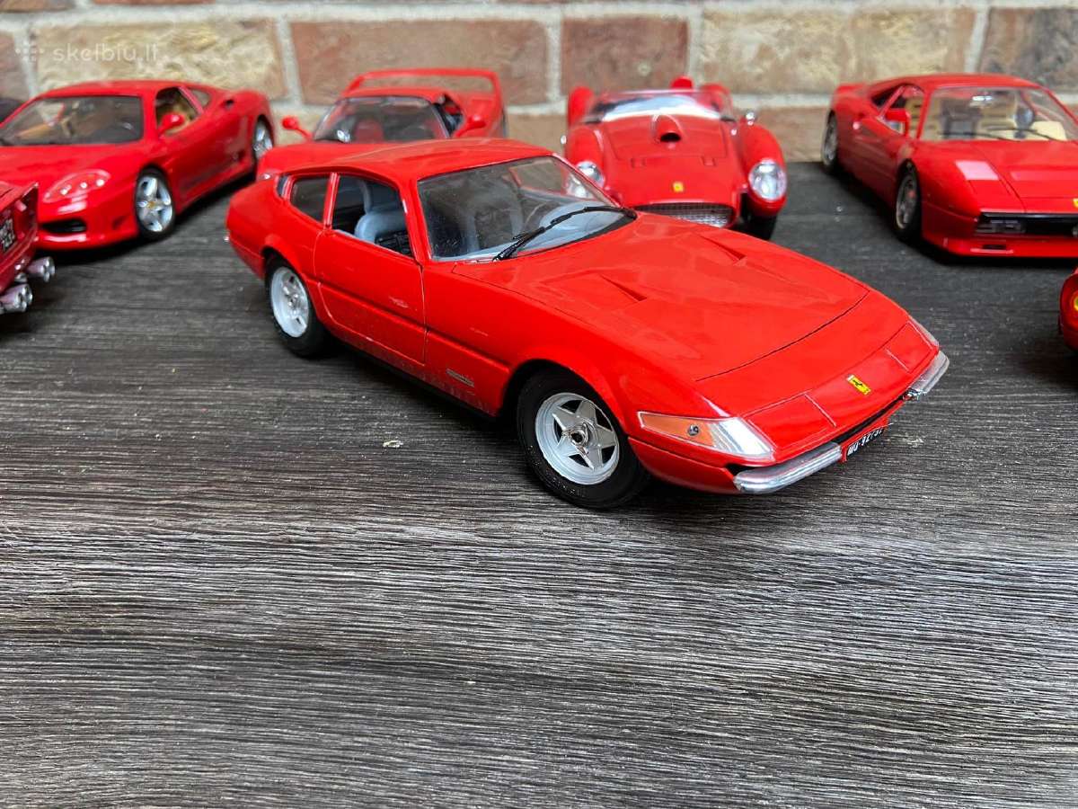 1:18 kolekcija ferrari atsidaro dalys metaliniai - nuotraukos Nr. 6