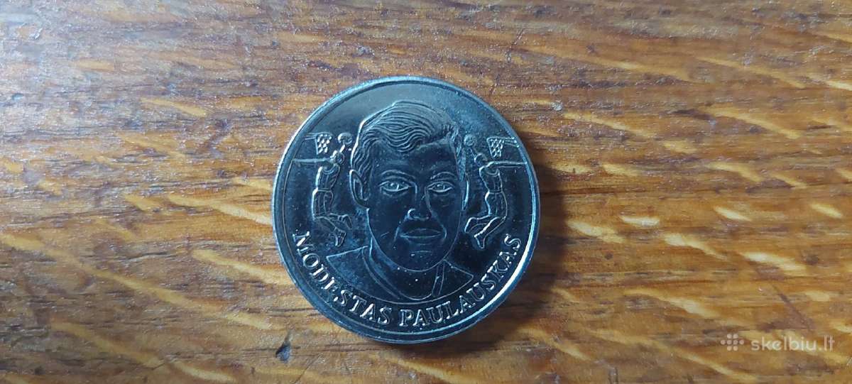 Žalgirio krepšininkų kolekcinės monetos - nuotraukos Nr. 6