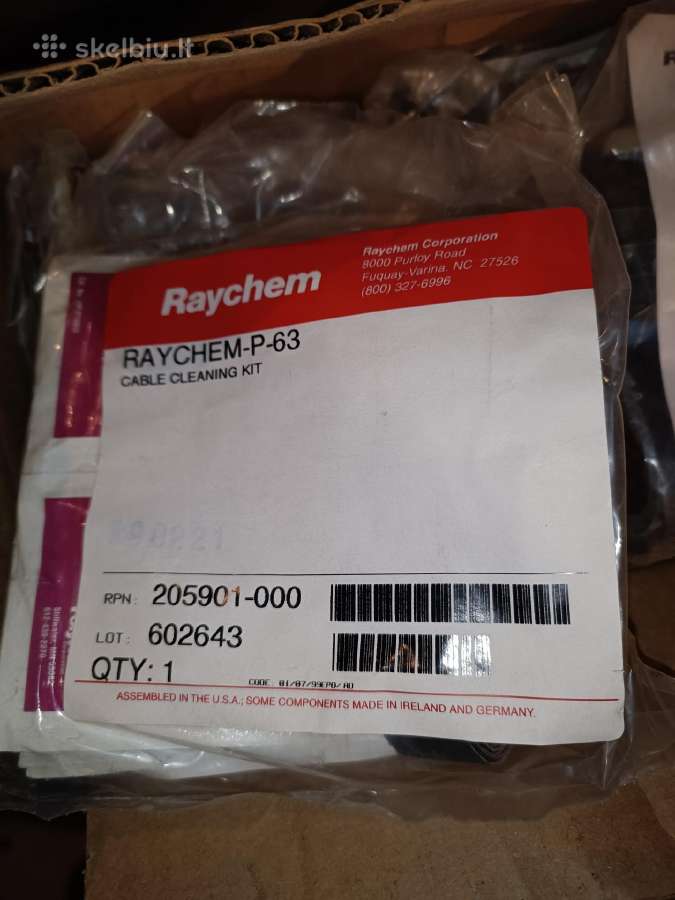 Raychem P-63 kabelio valymo rinkinys - nuotraukos Nr. 3