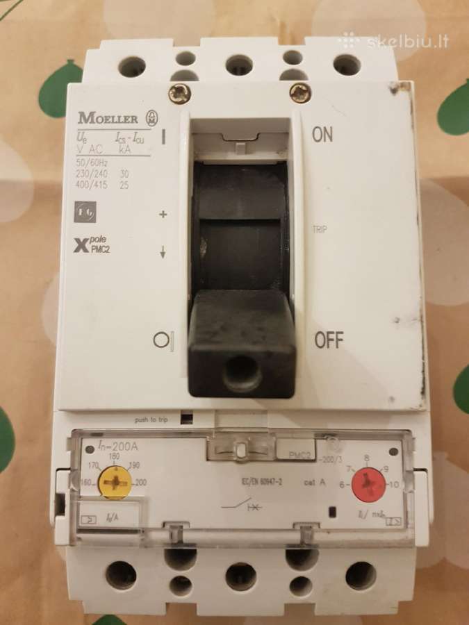 Pramoninis automatinis jungiklis 200a