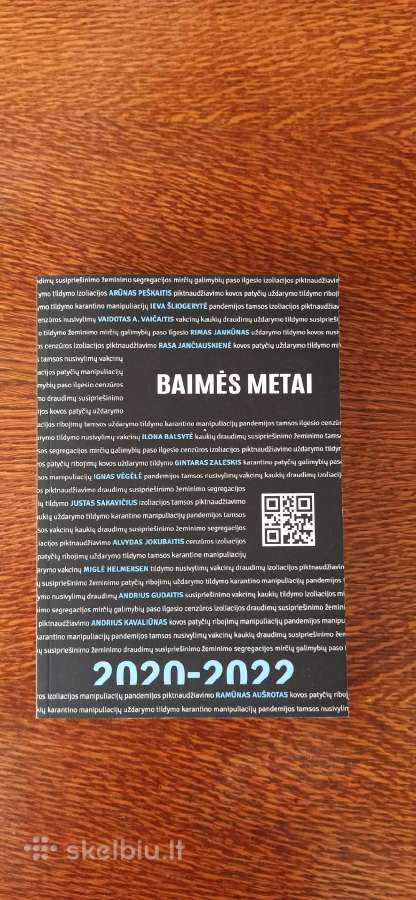 Parduodu knyga"baimės Metai"