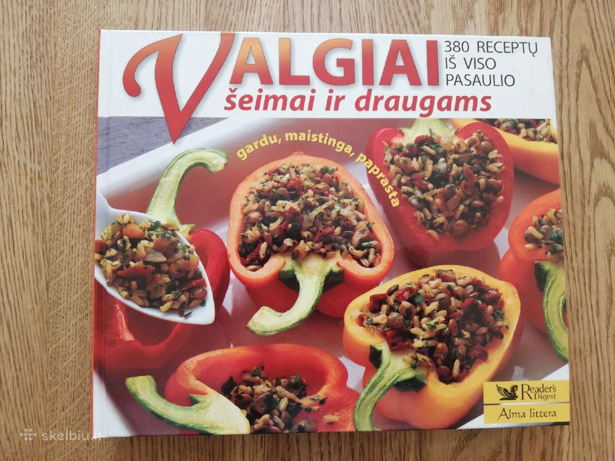 Knyga "Valgiai šeimai ir draugams"