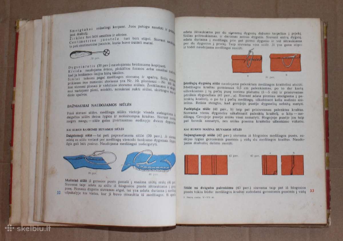 Namų ruoša vadovėlis V-VII klasei Kaunas 1960 m. - nuotraukos Nr. 6