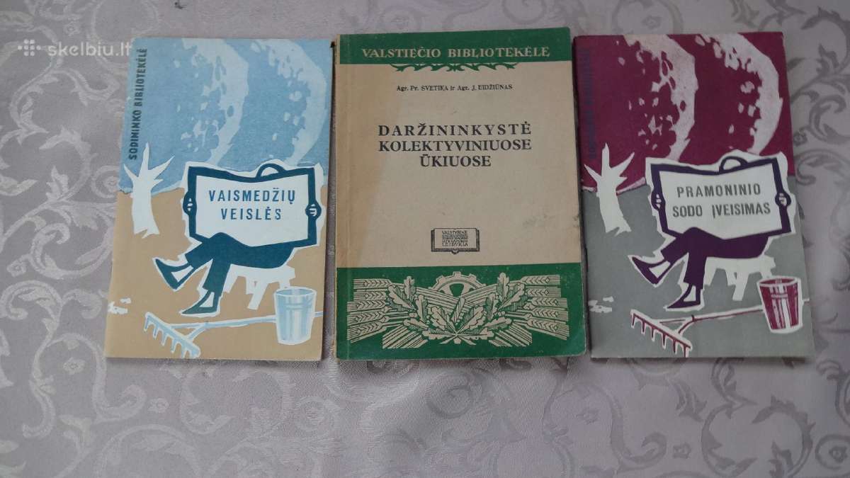 Knygos apie sodyninkystę,ž.ūkį 1950-1960m - nuotraukos Nr. 2