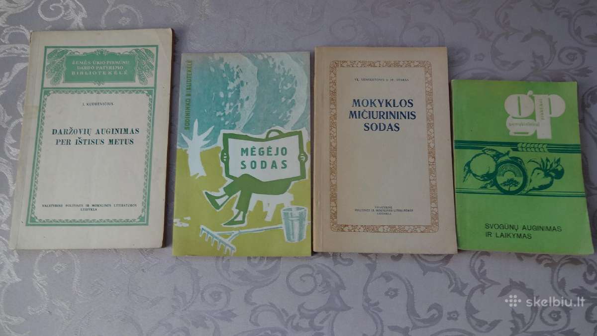 Knygos apie sodyninkystę,ž.ūkį 1950-1960m - nuotraukos Nr. 5