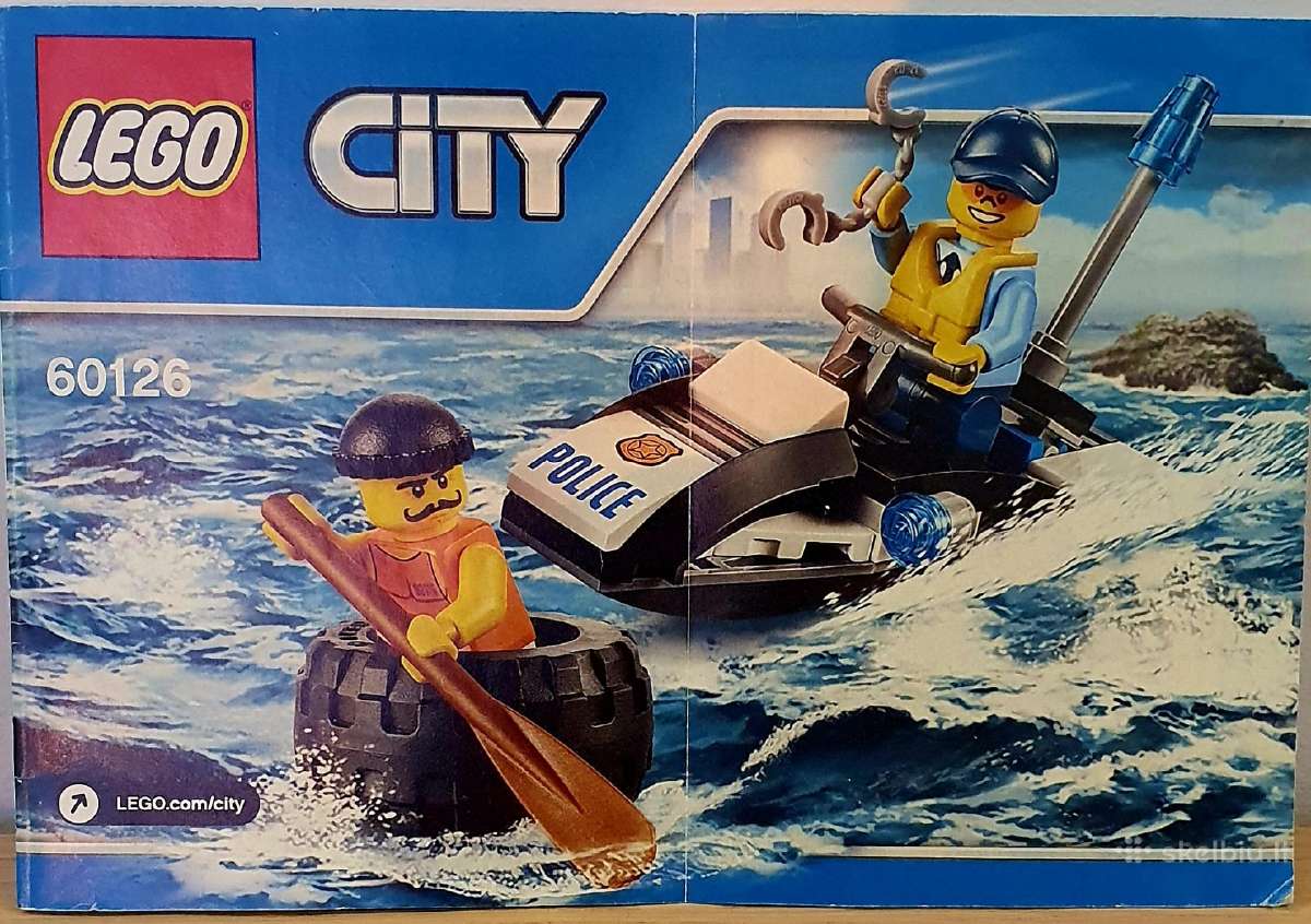 Lego city 60126 (Tire Escape), 47 detalės. - nuotraukos Nr. 3