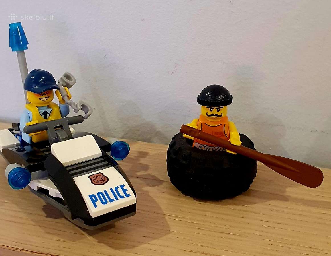 Lego city 60126 (Tire Escape), 47 detalės. - nuotraukos Nr. 4
