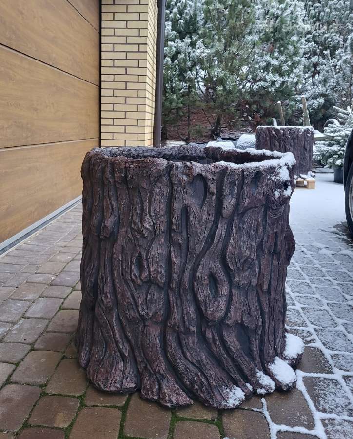 Lauko gėlių vazonai iš betono - nuotraukos Nr. 7