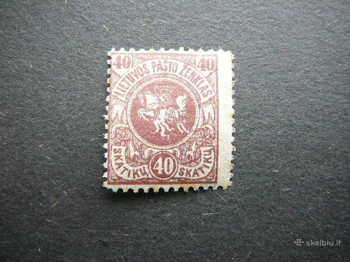 Lietuva 1919 II Berlyno laida Arkliai lit34sp