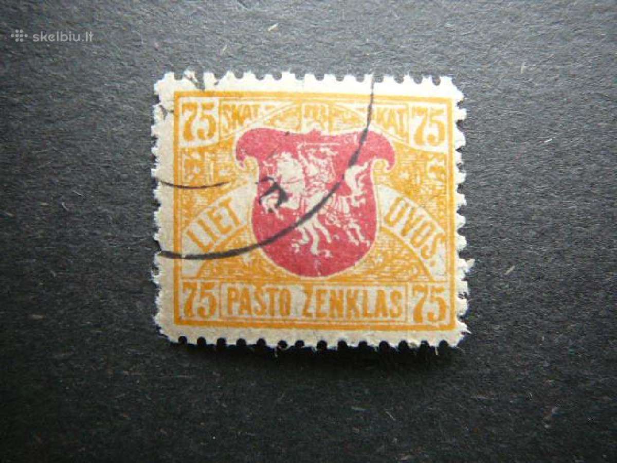 Lietuva 1919 II Berlyno laida Arkliai lit36a