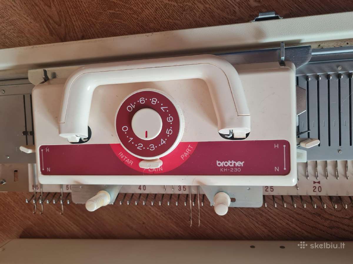 Mezgimo mašina Brother Kh 230 - nuotraukos Nr. 2