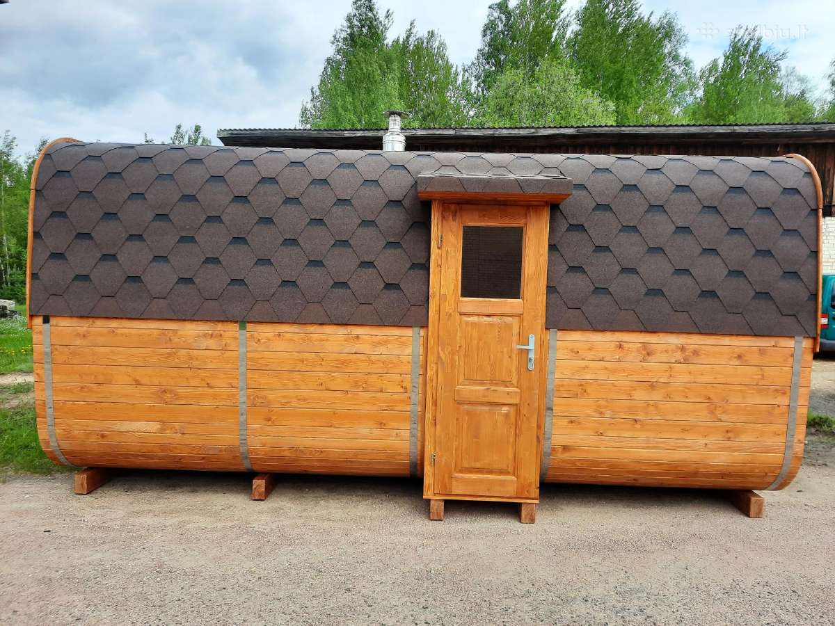 Lauko pirtys, nameliai, mobilios pirtys, - nuotraukos Nr. 3