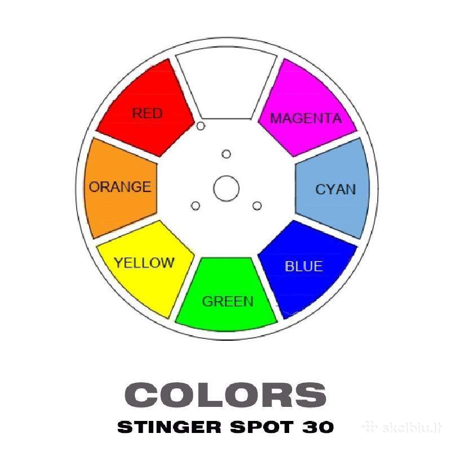 Nauja judanti galva Eliminator Stinger Spot 30 - nuotraukos Nr. 4