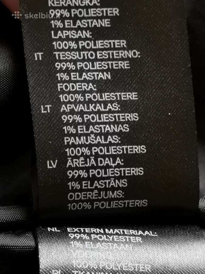 H&m pilka marga proginė suknelė su kišenėmis - nuotraukos Nr. 11