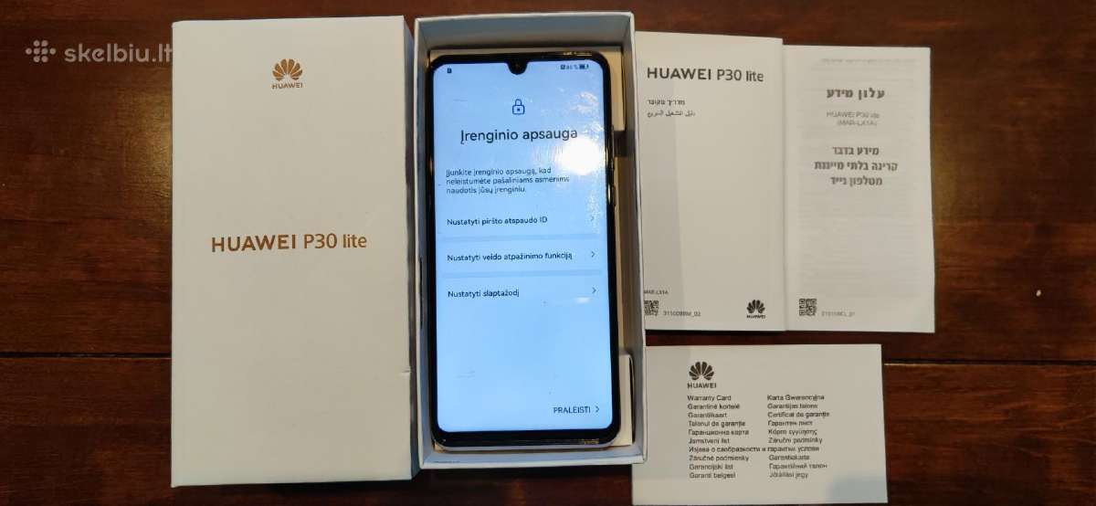 Huawei P30 lite + Huawei Watch Gt 2 Gold - nuotraukos Nr. 2