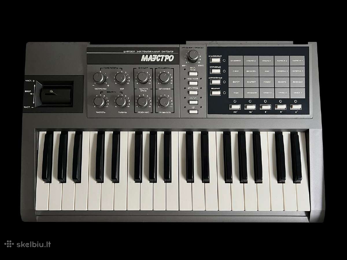 Perku elektroninius muzikos instrumentus - nuotraukos Nr. 2