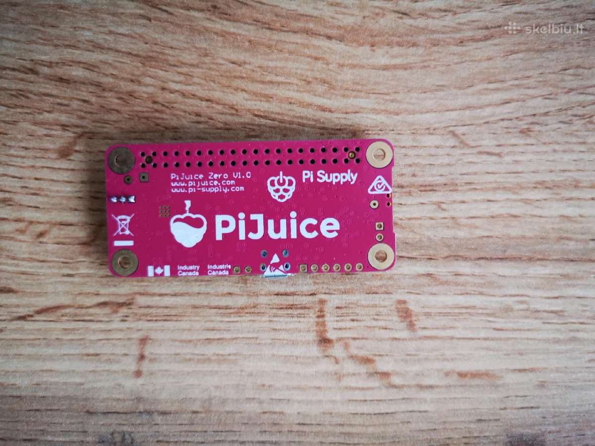Pijuice Zero + 12000mah +12w saulės elementas - nuotraukos Nr. 2