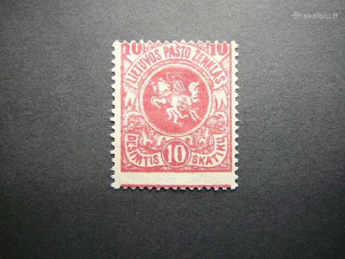 Lietuva 1919 III Berlyno laida Arkliai lit40s