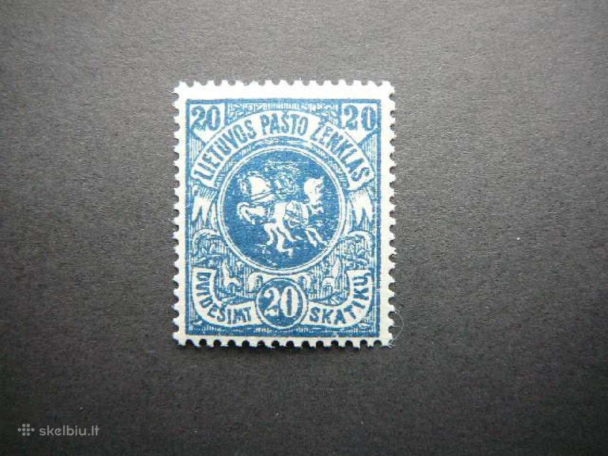 Lietuva 1919 III Berlyno laida Arkliai lit42s