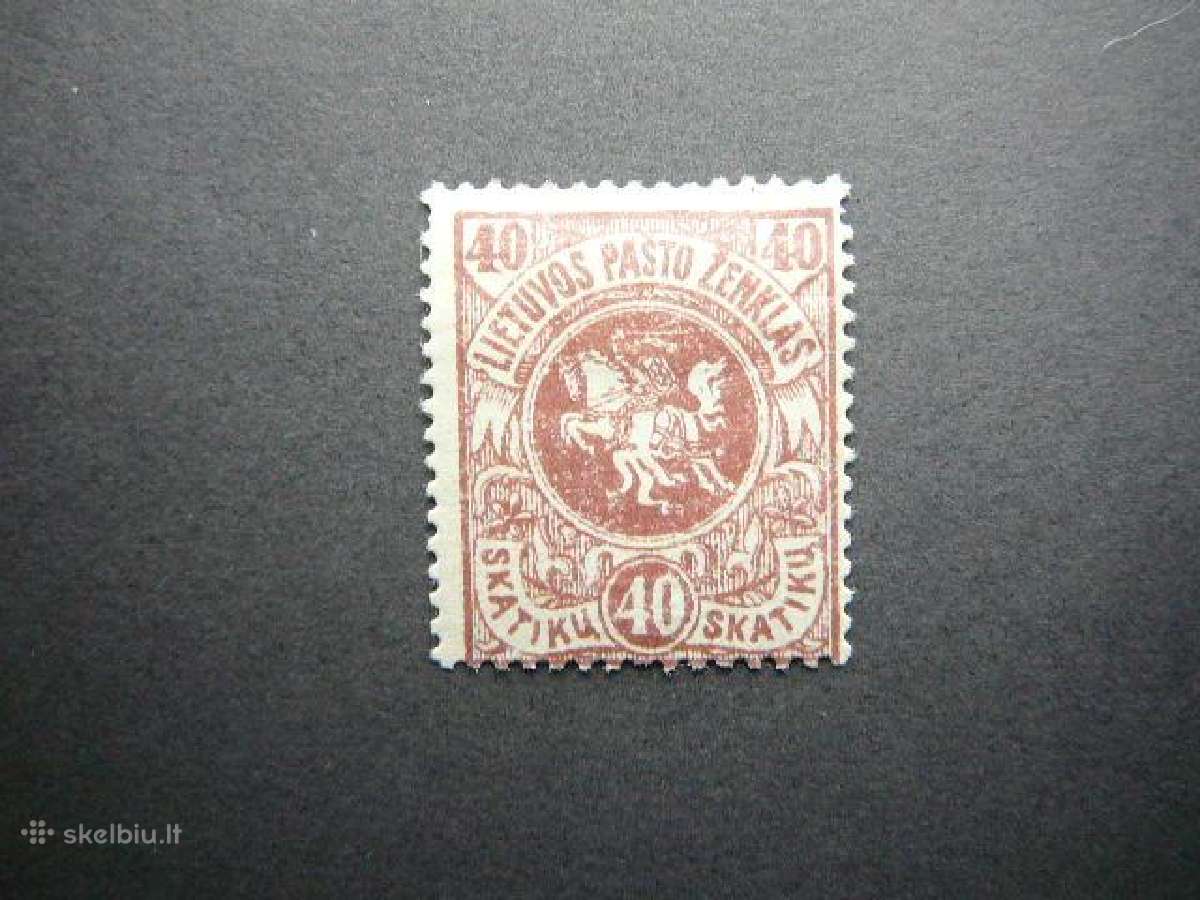 Lietuva 1919 III Berlyno laida Arkliai lit44s