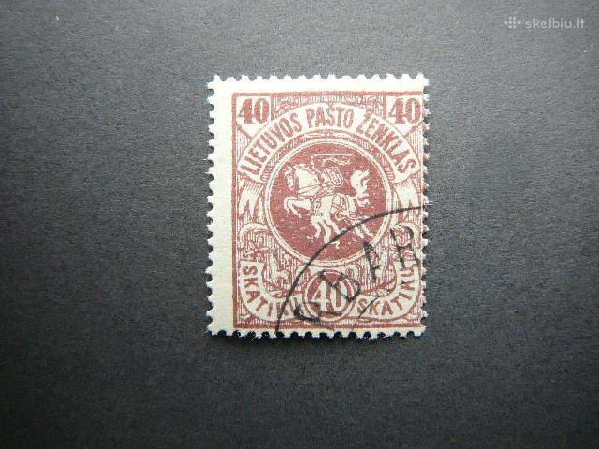 Lietuva 1919 III Berlyno laida Arkliai lit44a