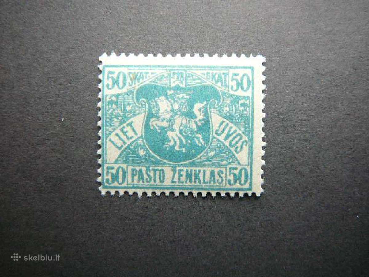 Lietuva 1919 III Berlyno laida Arkliai lit45s