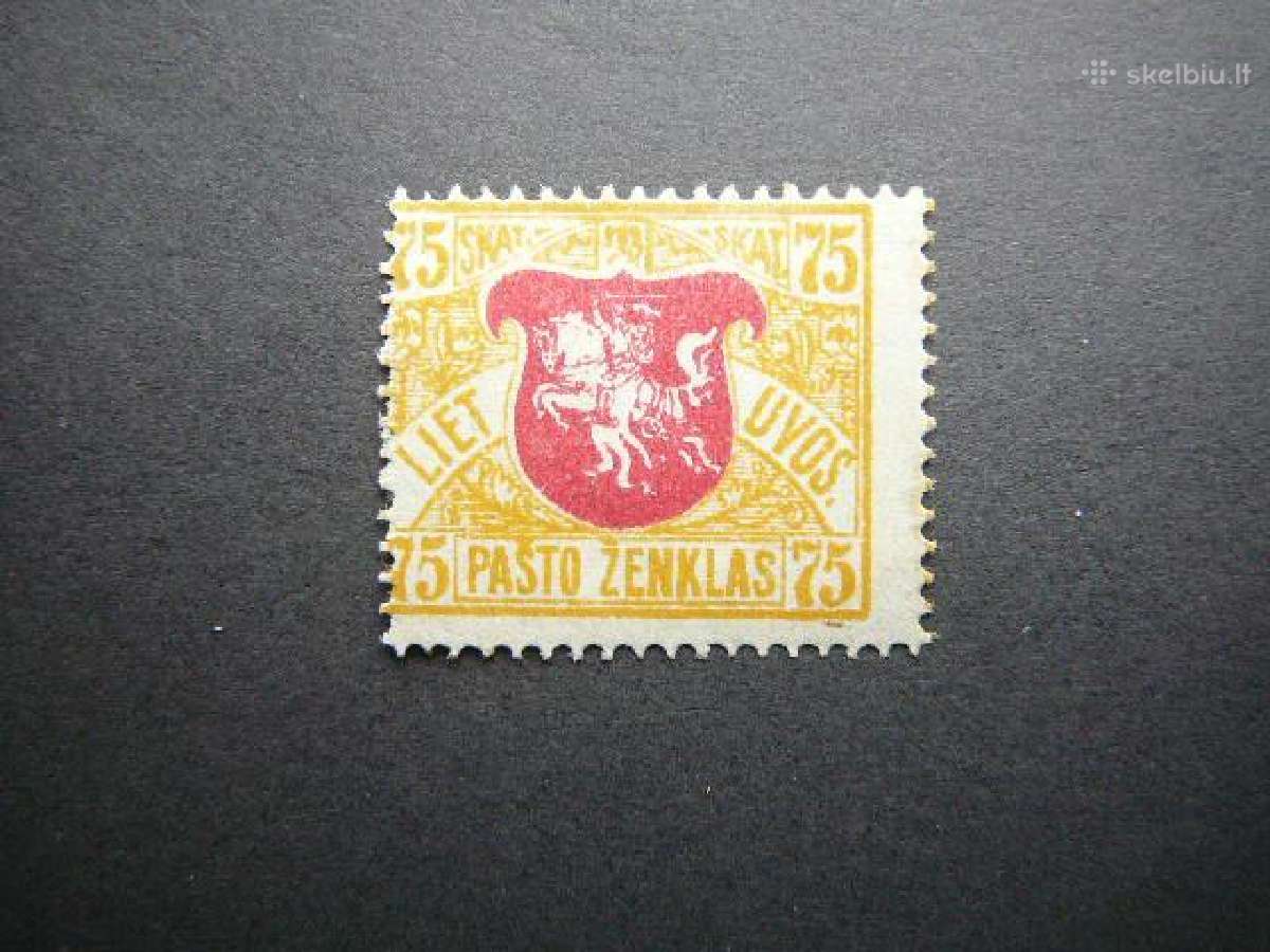 Lietuva 1919 III Berlyno laida Arkliai lit46s