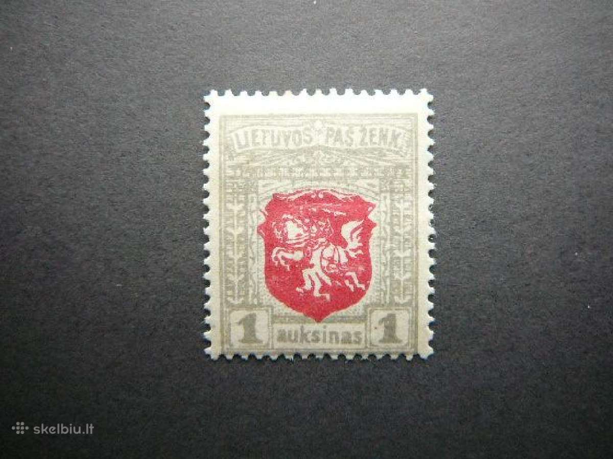 Lietuva 1919 III Berlyno laida Arkliai lit47s