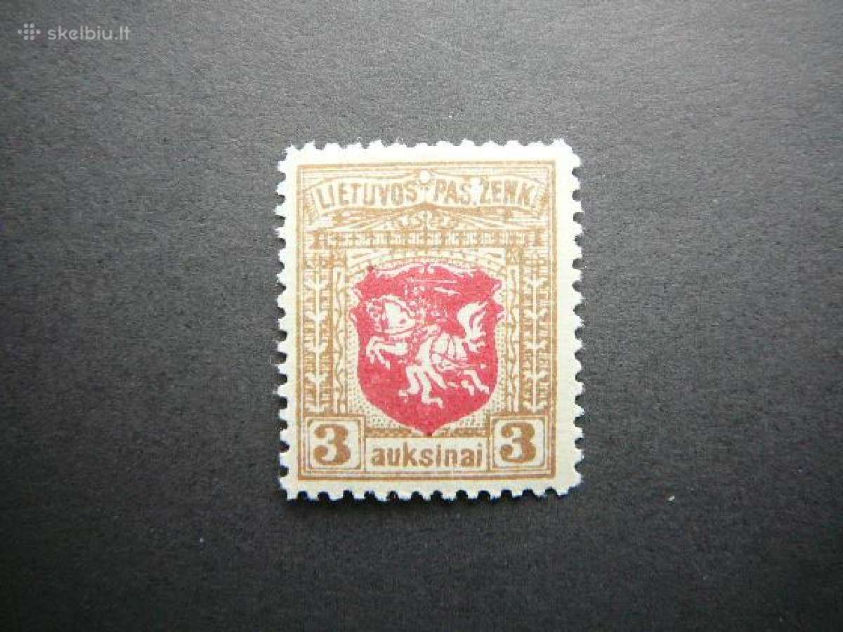 Lietuva 1919 III Berlyno laida Arkliai lit48s