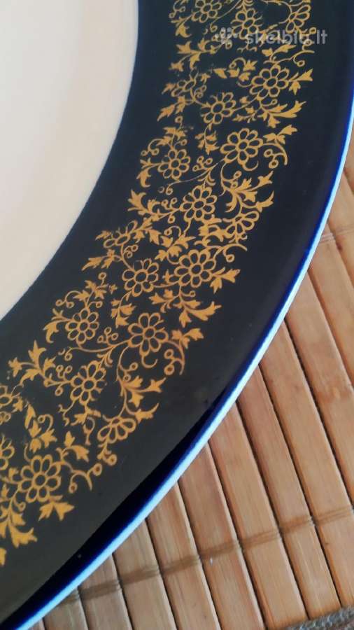 Reta lėkštė. Cobalt Weimar German Porcelain. - nuotraukos Nr. 3