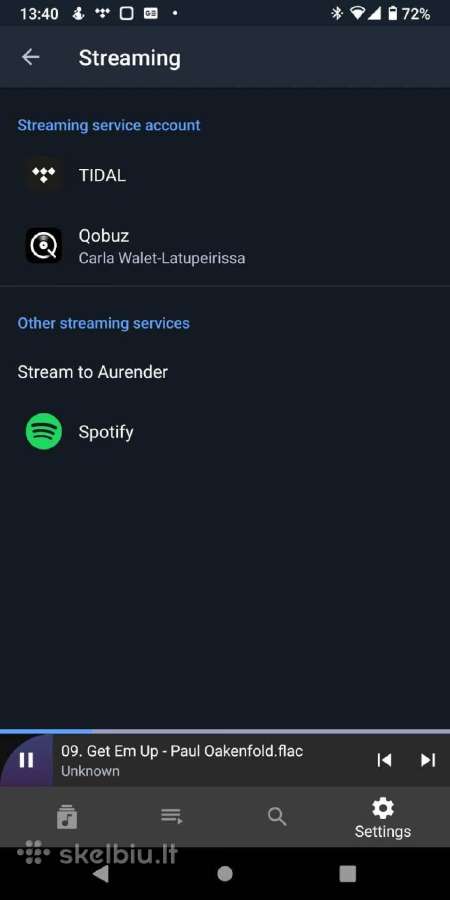 Aurender audio garso tinklo grotuvas N150 / A1000 - nuotraukos Nr. 4